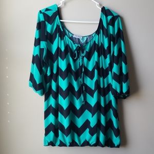 Chevron blouse